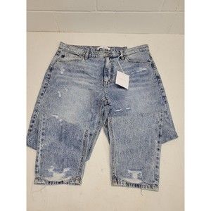 Kancan High Waist Relaxed Thigh Tapered Leg Mom size 15 style # 39962